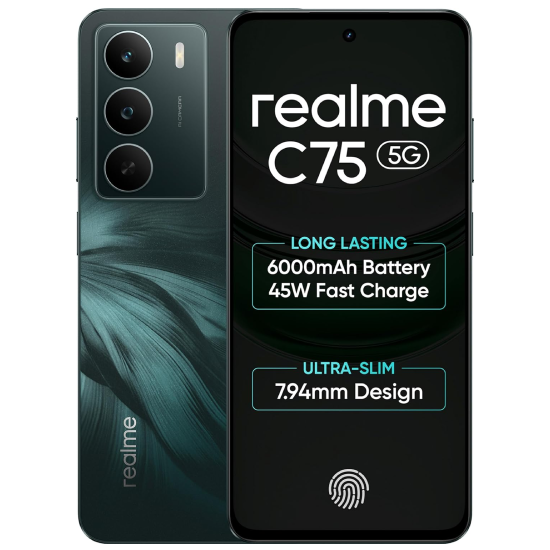 realme C75 (Midnight Lily, 4GB RAM, 128GB Storage)